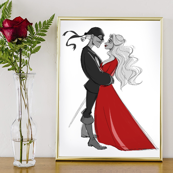 Pirata Robert y Buttercup "La Princesa Prometida"