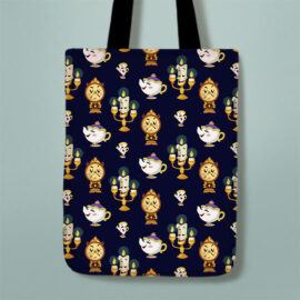 Tote Bag Lumiere, Ding Dong, Señora Pots y Chip