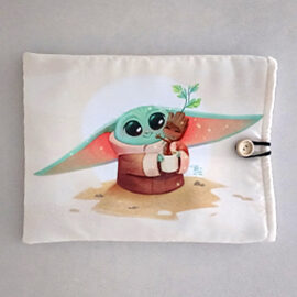 Funda para libros / tablets de Grogu y Groot