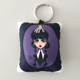Llavero Miércoles Addams