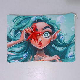 Funda para libros / tablets de Sirena, con cremallera
