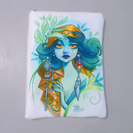 Funda para libros / tablets de Art Noveau, con cremallera